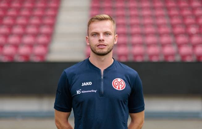 Fussball - Offizielles Portrait 1. FSVMainz 05, 1. FSV Mainz 05, Bundesliga-Saison 2023 2024, Jannes Ehresmann (Videoanalyse),