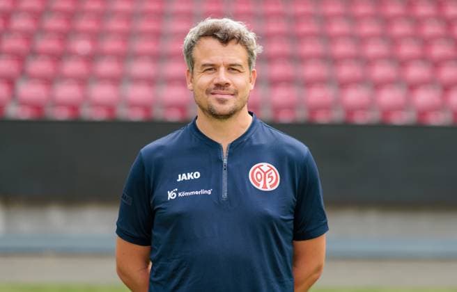 Fussball - Offizielles Portrait 1. FSVMainz 05, 1. FSV Mainz 05, Bundesliga-Saison 2023 2024, Steffen Tröster (Physiotherapeut),