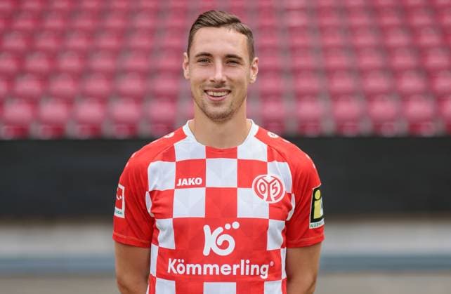 Fussball - Offizielles Portrait 1. FSVMainz 05, 1. FSV Mainz 05, Bundesliga-Saison 2023 2024, Dominik Kohr,