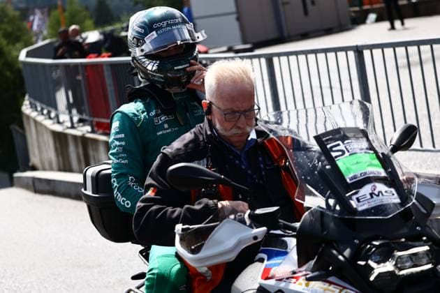 F1 Belgian Grand Prix 2023 Sprint Shootout Lance Stroll of Aston Martin Aramco during sprint shootout ahead of the Formula 1 Belgian Grand Prix at Spa-Francorchamps in Spa, Belgium on July 29, 2023. Spa Belgium  Copyright: xJakubxPorzyckix originalFilename:porzycki-f1belgia230729_npfmL.jpg