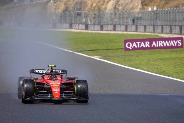 SPA-FRANCORCHAMPS, BELGIUM - JULY 29 : Sainz during the Belgian Grand Prix Formula One Spa Francorchamps on July 29, 2023 in Spa-Francorchamps, Belgium, 29 07 2023 ( Belgian Grand Prix Formula One 2023 PhotoNews Panoramic 
