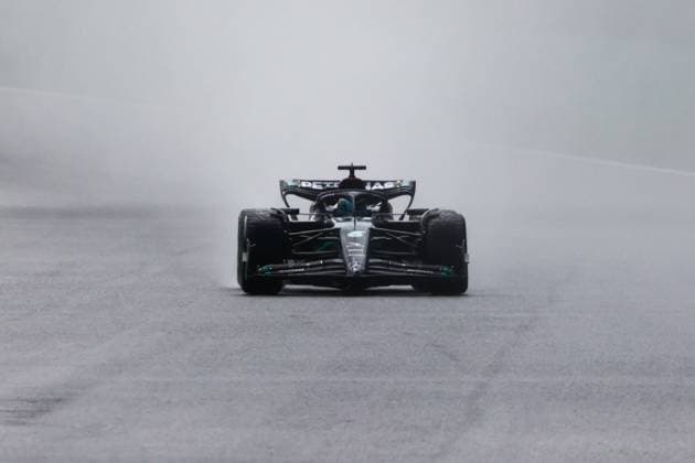 F1 Belgian Grand Prix 2023 Sprint Shootout George Russell of Mercedes during sprint shootout ahead of the Formula 1 Belgian Grand Prix at Spa-Francorchamps in Spa, Belgium on July 29, 2023. Spa Belgium  Copyright: xJakubxPorzyckix originalFilename:porzycki-f1belgia230729_npyLg.jpg