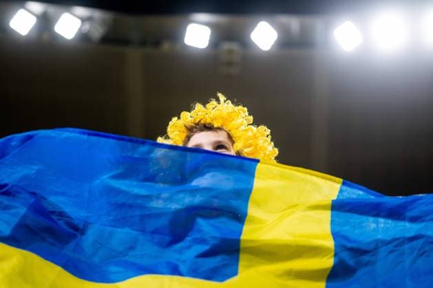 230729 A fan of Sweden ahead of the FIFA Women s World Cup football match between Sweden and Italy on July 29, 2023 in Wellington. Photo: Mathias Bergeld BILDBYRAN kod MB MB0653 fotboll football soccer fotball fotbolls-vm världsmästerskap vm fifa womens world cup sverige a sverige sweden italien italy day 10 dam bbeng fotball vm kvinner verdensmesterskap publik *** 230729 A fan of Sweden ahead of the FIFA Women s World Cup soccer match between Sweden and Italy on July 29, 2023 in Wellington Photo Mathias Bergeld BILDBYRAN code MB MB0653 football soccer football soccer fotbolls vm world championship vm fifa womens world cup sverige a sverige sweden italien italy day 10 dam bbeng fotball vm kvinner verdensmesterskap publik  Copyright: MATHIASxBERGELD BB230729MB279