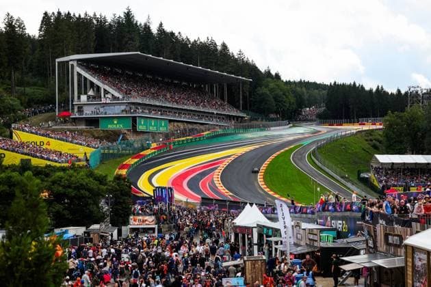 31 OCON Esteban (fra), Alpine F1 Team A523, action during the 2023 Formula 1 MSC Cruises Belgian Grand Prix, 12th round of the 2023 Formula One World Championship, WM, Weltmeisterschaft from July 28 to 30, 2023 on the Circuit de Spa-Francorchamps, in Stavelot, Belgium - F1 - BELGIAN GRAND PRIX 2023 DPPI Panoramic  00123029_GOOD6792 