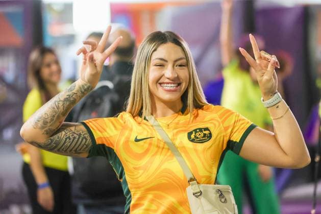 July 29, 2023, Brisbane, Queensland, Australia: BRISBANE, AUSTRALIA - JULY 29: Fans enter the stadium before Brazil plays France at the FIFA Women s World Cup Australia & New Zealand 2023 at Brisbane Stadium on July 29, 2023 Brisbane Australia - ZUMAp121 20230729_zsp_p121_076 Copyright: xChrisxPutnamx