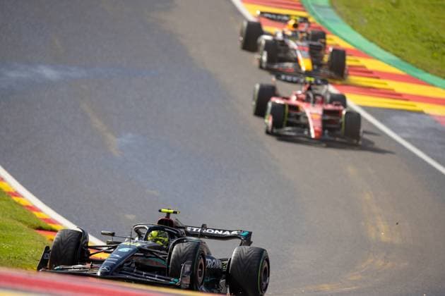 Belgian Grand Prix Formula One 2023 SPA-FRANCORCHAMPS, BELGIUM - JULY 29 : Hamilton Course Sprint-during the Belgian Grand Prix Formula One Spa Francorchamps on July 29, 2023 in Spa-Francorchamps, Belgium, 29 07 2023 Spa-Francorchamps Belgium  Copyright: xBbx