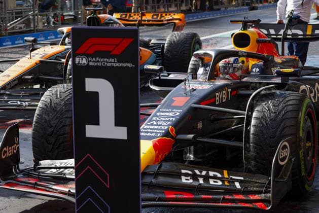 01 VERSTAPPEN Max (nld), Red Bull Racing RB19, during the 2023 Formula 1 MSC Cruises Belgian Grand Prix, 12th round of the 2023 Formula One World Championship, WM, Weltmeisterschaft from July 28 to 30, 2023 on the Circuit de Spa-Francorchamps, in Stavelot, Belgium - F1 - BELGIAN GRAND PRIX 2023 DPPI Panoramic  _PV_0624 