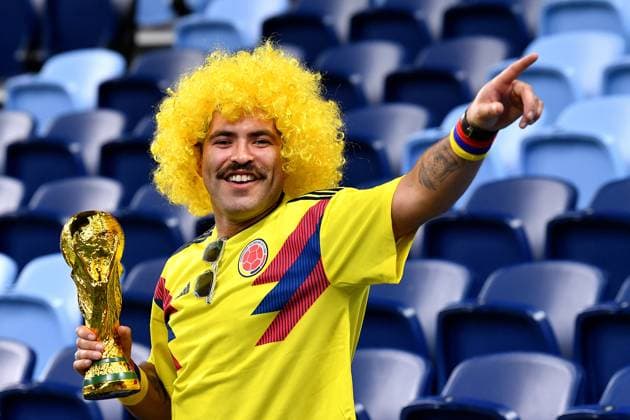 WWC23 GERMANY COLOMBIA, Colombian fans are seen prior to the start of the FIFA Women s World Cup 2023 soccer match between Germany and Colombia at Sydney Football Stadium in Sydney, Sunday, July 30, 2023. ( NO ARCHIVING, EDITORIAL USE ONLY, NO USE IN BOOKS WITHOUT CONSENT SYDNEY NEW SOUTH WALES AUSTRALIA  Copyright: xBIANCAxDExMARCHIx 20230730001825957954