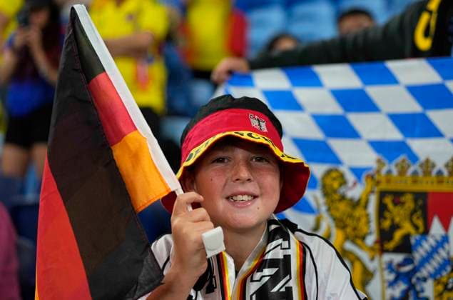 July 30 2023: . German fans during a Group H - FIFA Women s World Cup Australia & New Zealand 2023 game, Germany vs Colombia, at Emirates Stadium, Sydney, Australia. CSM Sydney Australia - ZUMAc04_ 20230730_zma_c04_009 Copyright: xKimxPricex
