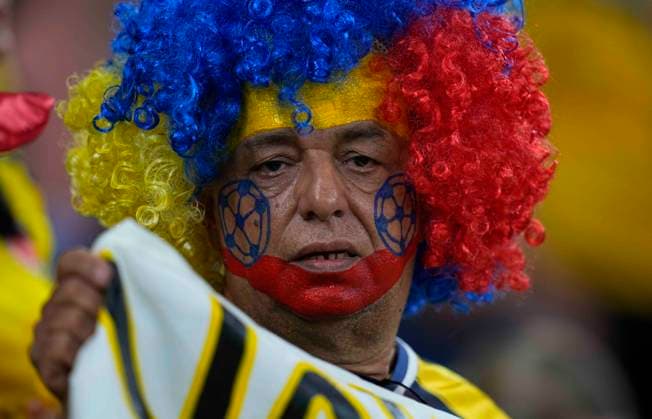 July 30 2023: . Colombian fans during a Group H - FIFA Women s World Cup Australia & New Zealand 2023 game, Germany vs Colombia, at Emirates Stadium, Sydney, Australia. CSM Sydney Australia - ZUMAc04_ 20230730_zma_c04_010 Copyright: xKimxPricex