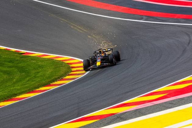 SPA - Max Verstappen during the Grand Prix of Belgium at the Circuit de Spa-Francorchamps. ANP SEM VAN DER WAL F1 Grand Prix of Belgium 2023 xVIxANPxSportx xxANPxIVx 474532491 originalFilename: 474532491.jpg