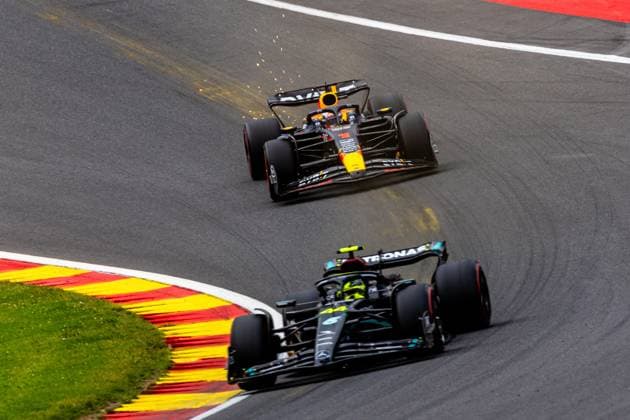 SPA - Max Verstappen during the Belgian Grand Prix at the Circuit de Spa-Francorchamps. ANP SEM VAN DER WAL F1 Grand Prix of Belgium 2023 xVIxANPxSportx xxANPxIVx 474532915 originalFilename: 474532915.jpg