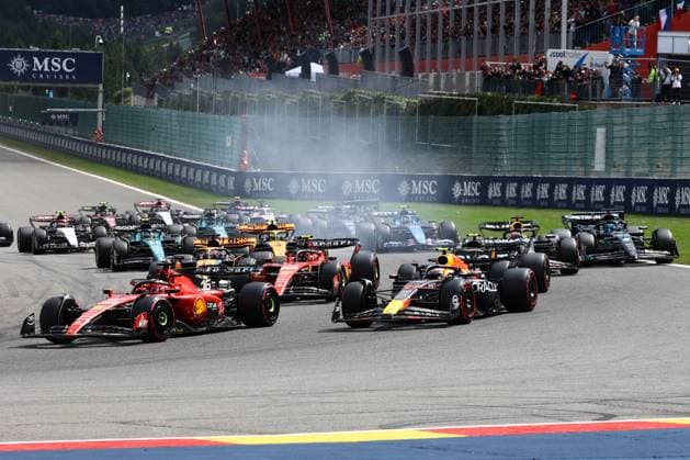 F1 Belgian Grand Prix 2023 Start of the Formula 1 Belgian Grand Prix at Spa-Francorchamps in Spa, Belgium on July 30, 2023. Spa Belgium  Copyright: xJakubxPorzyckix originalFilename:porzycki-f1belgia230730_npSUw.jpg