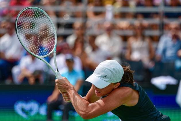 2023.07.30 Warszawa Tenis FinaÅ‚ WTA250 BNP Paribas Warsaw Open N z Iga Swiatek Foto Pawel Bejnarowicz PressFocus 2023.07.30 Warszawa Warsaw Tennis Final Iga Swiatek - Laura Siegemund Iga Swiatek Credit: Pawel Bejnarowicz PressFocus NEWSPIX.PL --- Newspix.pl  20230730PF_PB0138
