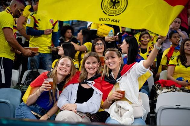 Fans von Deutschland, AUS, Deutschland vs Kolumbien, FIFA Frauen Fussball Weltmeisterschaft Australien 2023, 2. Spieltag, Gruppe H, 30.07.2023 AUS, Deutschland vs Kolumbien, FIFA Frauen Fussball Weltmeisterschaft Australien 2023, 2. Spieltag, Gruppe H, 30.07.2023 Sydney *** Fans of Germany, AUS, Germany vs Colombia, FIFA Womens World Cup Australia 2023, Matchday 2, Group H, 30 07 2023 AUS, Germany vs Colombia, FIFA Womens World Cup Australia 2023, Matchday 2, Group H, 30 07 2023 Sydney Copyright: xEibner-Pressefoto Memmlerx EP_MMR