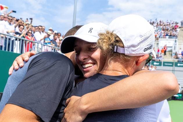 BNP Paribas Warsaw Open 2023 Iga Swiatek POL won the WTA, Tennis Damen BNP Paribas Warsaw Open tennis tournament in Warsaw defeating Laura Siegemund GER , Poland , July 30, 2023. NO SALES POLAND Warsaw Poland  Copyright: xAndrzejxIwanczukx originalFilename:iwanczuk-bnpparib230730_npLyz.jpg