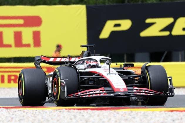 F1 Gran Prix of Belgium Kevin Magnussen of Haas F1 Team on track during the F1 Grand Prix of Belgium at Spa Francorchamps on July 30, 2023 Stavelot, Belgium. Stavelot Spa Francorchamps Belgium Copyright: xMarcoxCanonierox