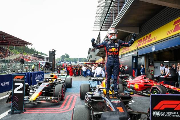1 Max Verstappen (NLD, Oracle Red Bull Racing), F1 Grand Prix of Belgium at Circuit de Spa-Francorchamps on July 30, 2023 in Spa-Francorchamps, Belgium. (Photo by HOCH ZWEI) Spa-Francorchamps Belgium