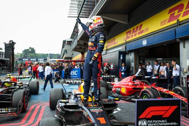 1 Max Verstappen (NLD, Oracle Red Bull Racing), F1 Grand Prix of Belgium at Circuit de Spa-Francorchamps on July 30, 2023 in Spa-Francorchamps, Belgium. (Photo by HOCH ZWEI) Spa-Francorchamps Belgium