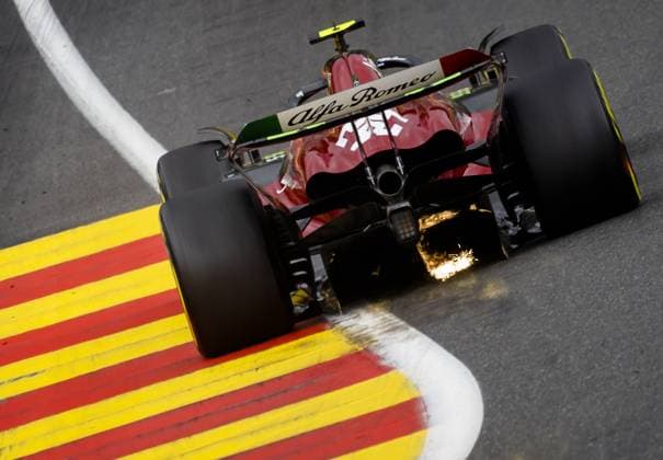 SPA - Zhou Guanyu (Alfa Romeo) during the Grand Prix of Belgium at the Circuit de Spa-Francorchamps. ANP SEM VAN DER WAL F1 Grand Prix of Belgium 2023 xVIxANPxSportx xxANPxIVx 474542647 originalFilename: 474542647.jpg