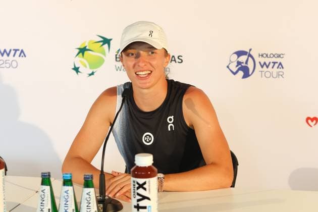WARSZAWA 30.07.2023 TURNIEJ TENISOWY BNP PARIBAS WARSAW OPEN 2023 FINAL --- WOMNS WTA, Tennis Damen 250 TENNIS TOURNAMENT BNP PARIBAS WARSAW OPENI FINAL MATCH IGA SWIATEK FOT. ANNA KLEPACZKO FOTOPYK NEWSPIX.PL --- Newspix.pl  230730LUM056