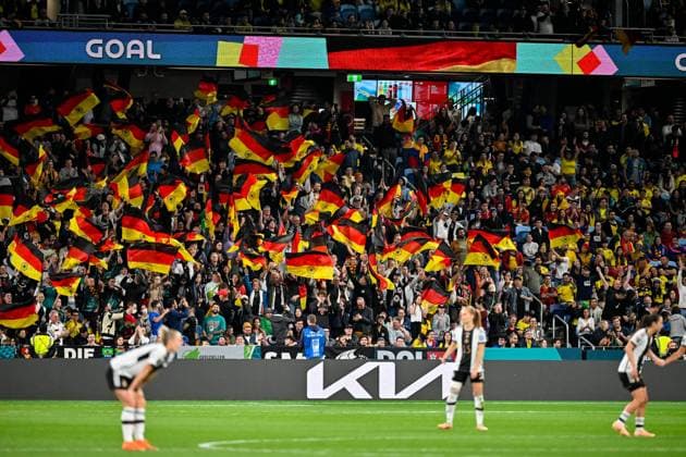 Sydney, NSW, Australia, Alexandra Popp ( 11 Germany) converts penalty for 1-1 in FIFA Women™s World Cup 2023 Group H match Germany v Colombia at Sydney Football Stadium (Allianz Stadium) 30 July 2023, Sydney, Australia. (Keith McInnes SPP)  Copyright: xKeithxMcInnes SPPx spp-en-KeMc-KMP-SPP-WWC2023-GER-COL-230730-016-94154