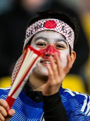 230731 A young fan of Japan ahead of the FIFA Women s World Cup football match between Japan and Spain on July 31, 2023 in Wellington. Photo: Mathias Bergeld BILDBYRAN kod MB MB0657 fotboll football soccer fotball fotbolls-vm världsmästerskap vm fifa womens world cup japan spanien spain 12 dam bbeng women fotball vm kvinner verdensmesterskap publik barn ungdom *** 230731 A young fan of Japan ahead of the FIFA Women s World Cup soccer match between Japan and Spain on July 31, 2023 in Wellington Photo Mathias Bergeld BILDBYRAN code MB MB0657 football soccer football soccer soccer world cup vm fifa womens world cup japan spain 12 dam bbeng women football vm women world cup public children youth  Copyright: MATHIASxBERGELD BB230731MB056
