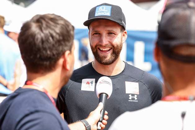 TENNIS - ATP, Tennis Herren Generali Open 2023 KITZBUEHEL,AUSTRIA,31.JUL.23 - TENNIS - ATP World Tour, Generali Open. Image shows Marco Scharz (AUT).  GEPAxpictures xPatrickxSteiner