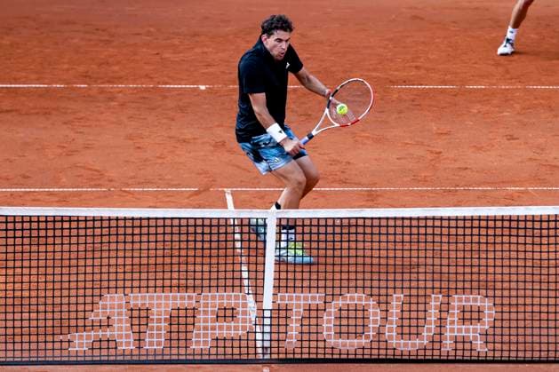 TENNIS - ATP, Tennis Herren Generali Open 2023 KITZBUEHEL,AUSTRIA,31.JUL.23 - TENNIS - ATP World Tour, Generali Open. Image shows Dominic Thiem (AUT).  GEPAxpictures xPatrickxSteiner