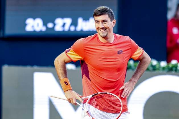 TENNIS - ATP, Tennis Herren Generali Open 2023 KITZBUEHEL,AUSTRIA,31.JUL.23 - TENNIS - ATP World Tour, Generali Open. Image shows Sebastian Ofner (AUT).  GEPAxpictures xPatrickxSteiner