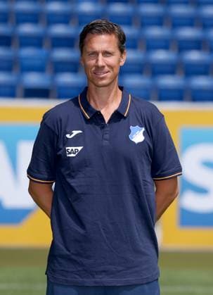 Frank Fröhling - Co-Trainer , TSG 1899 Hoffenheim . Porträttermin TSG 1899 Hoffenheim 2023-2024 . Zuzenhausen, GER, 01.08.2023 ,Fussball 1. Bundesliga 2023 2024 . Editorial use only !