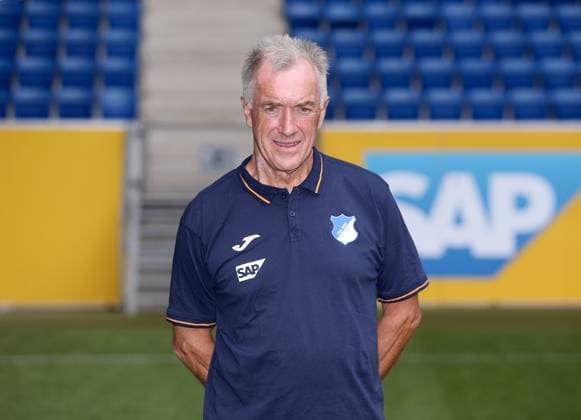 Heinz Seyfert - Zeugwart , TSG 1899 Hoffenheim . Porträttermin TSG 1899 Hoffenheim 2023-2024 . Zuzenhausen, GER, 01.08.2023 ,Fussball 1. Bundesliga 2023 2024 . Editorial use only !