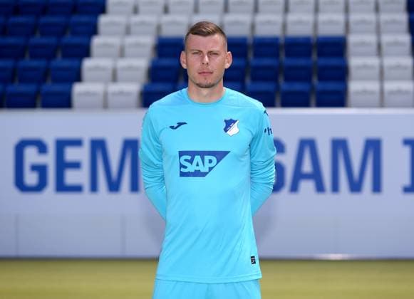 Luca Philipp , TSG 1899 Hoffenheim . Porträttermin TSG 1899 Hoffenheim 2023-2024 . Zuzenhausen, GER, 01.08.2023 ,Fussball 1. Bundesliga 2023 2024 . Editorial use only !