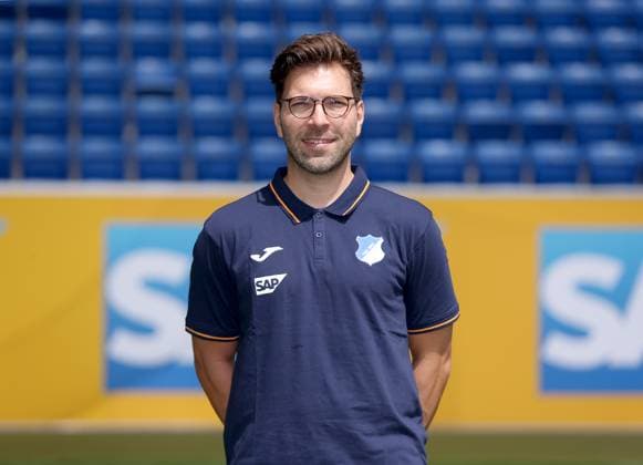 Matthias Güldner - Videoanalyst , TSG 1899 Hoffenheim . Porträttermin TSG 1899 Hoffenheim 2023-2024 . Zuzenhausen, GER, 01.08.2023 ,Fussball 1. Bundesliga 2023 2024 . Editorial use only !