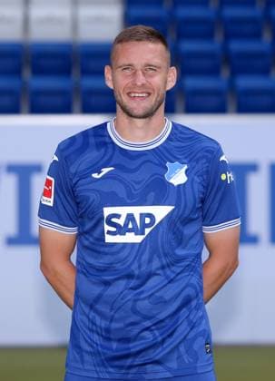 Pavel Kaderabek , TSG 1899 Hoffenheim . Porträttermin TSG 1899 Hoffenheim 2023-2024 . Zuzenhausen, GER, 01.08.2023 ,Fussball 1. Bundesliga 2023 2024 . Editorial use only !