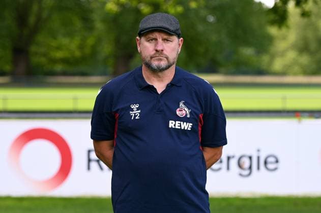 Cheftrainer Steffen Baumgart ; 1. FC Köln; 1.BL, Porträttermin 2023 2024
