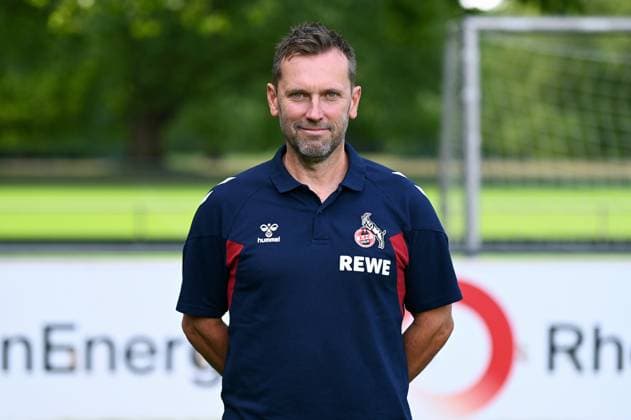 Co Trainer Andre Pawlak ; 1. FC Köln; 1.BL, Porträttermin 2023 2024