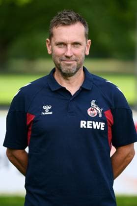 Co Trainer Andre Pawlak ; 1. FC Köln; 1.BL, Porträttermin 2023 2024
