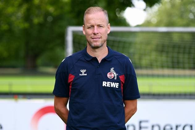 Co Trainer Kevin McKenna; 1. FC Köln; 1.BL, Porträttermin 2023 2024