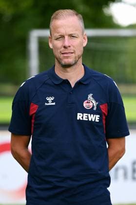 Co Trainer Kevin McKenna; 1. FC Köln; 1.BL, Porträttermin 2023 2024