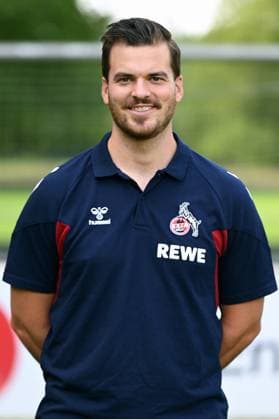 Athletik-Trainer Max Weuthen; 1. FC Köln; 1.BL, Porträttermin 2023 2024