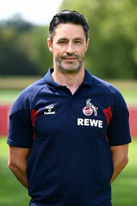 Athletik-Trainer Niko Romm; 1. FC Köln; 1.BL, Porträttermin 2023 2024