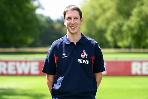 Physiotherapeut Marvin Kreuzwieser; 1. FC Köln; 1.BL, Porträttermin 2023 2024