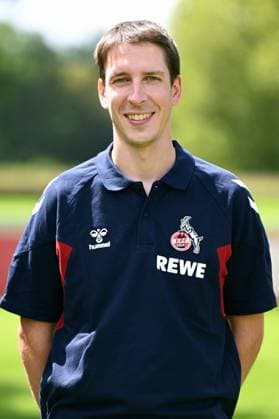 Physiotherapeut Marvin Kreuzwieser; 1. FC Köln; 1.BL, Porträttermin 2023 2024