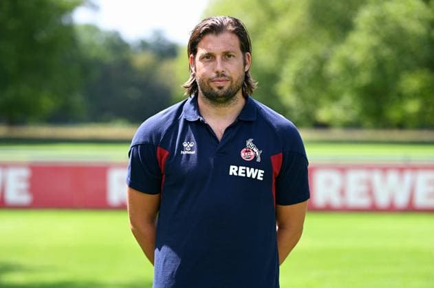 Teammanager Marius Laux; 1. FC Köln; 1.BL, Porträttermin 2023 2024