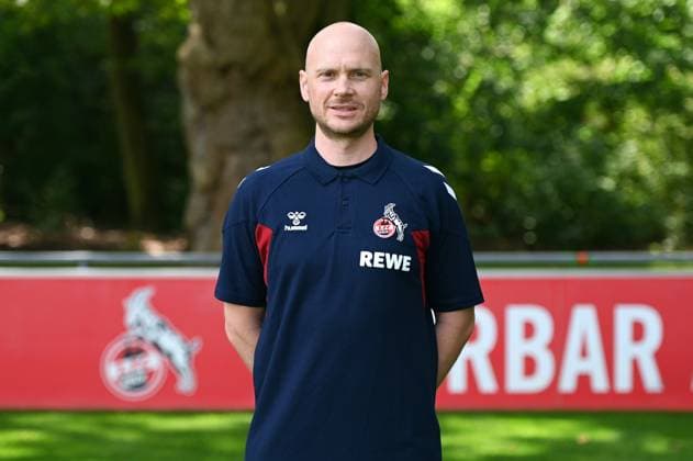 Leiter Physiotherapie Christian Osebold; 1. FC Köln; 1.BL, Porträttermin 2023 2024