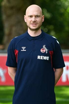 Leiter Physiotherapie Christian Osebold; 1. FC Köln; 1.BL, Porträttermin 2023 2024