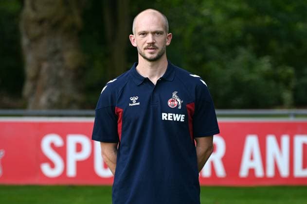 Physiotherapeut Matti Forkel; 1. FC Köln; 1.BL, Porträttermin 2023 2024