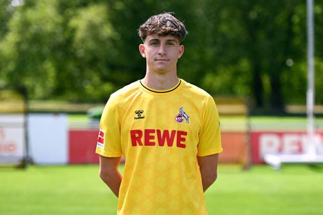 Jonas Nickisch; 1. FC Köln; 1.BL, Porträttermin 2023 2024