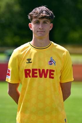 Jonas Nickisch; 1. FC Köln; 1.BL, Porträttermin 2023 2024